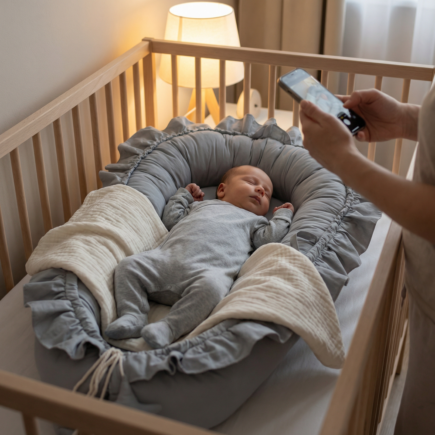 TRUVO Baby Bed – Sleep Tight Portable Baby Lounger