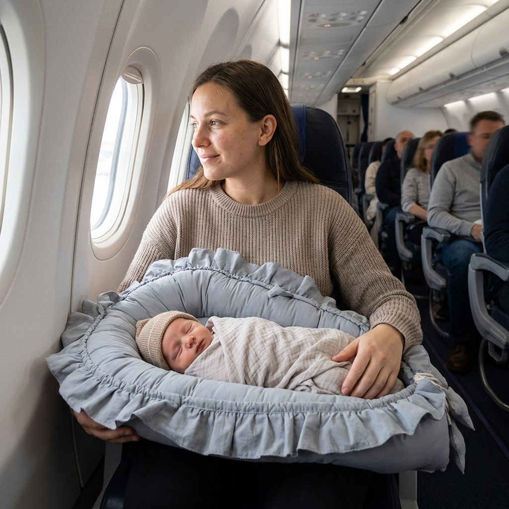 TRUVO Baby Bed – Sleep Tight Portable Baby Lounger
