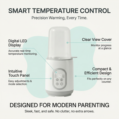 TRUVO Baby Bottle Warmer - Fast & Portable