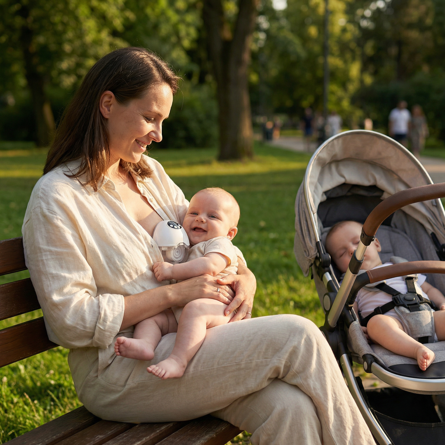 TRUVO Electric Breast Pump - Portable & Quiet