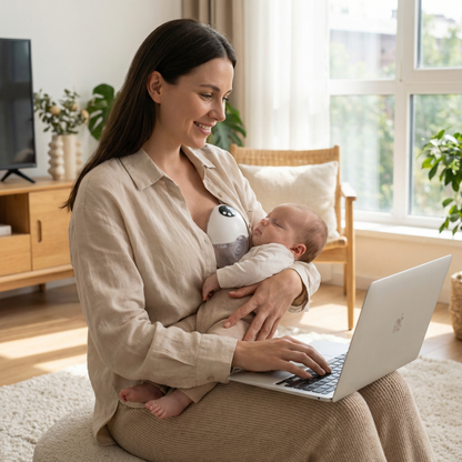 TRUVO Electric Breast Pump - Portable & Quiet
